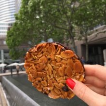 Gluten-free cookie from Le District at Brookfield Place